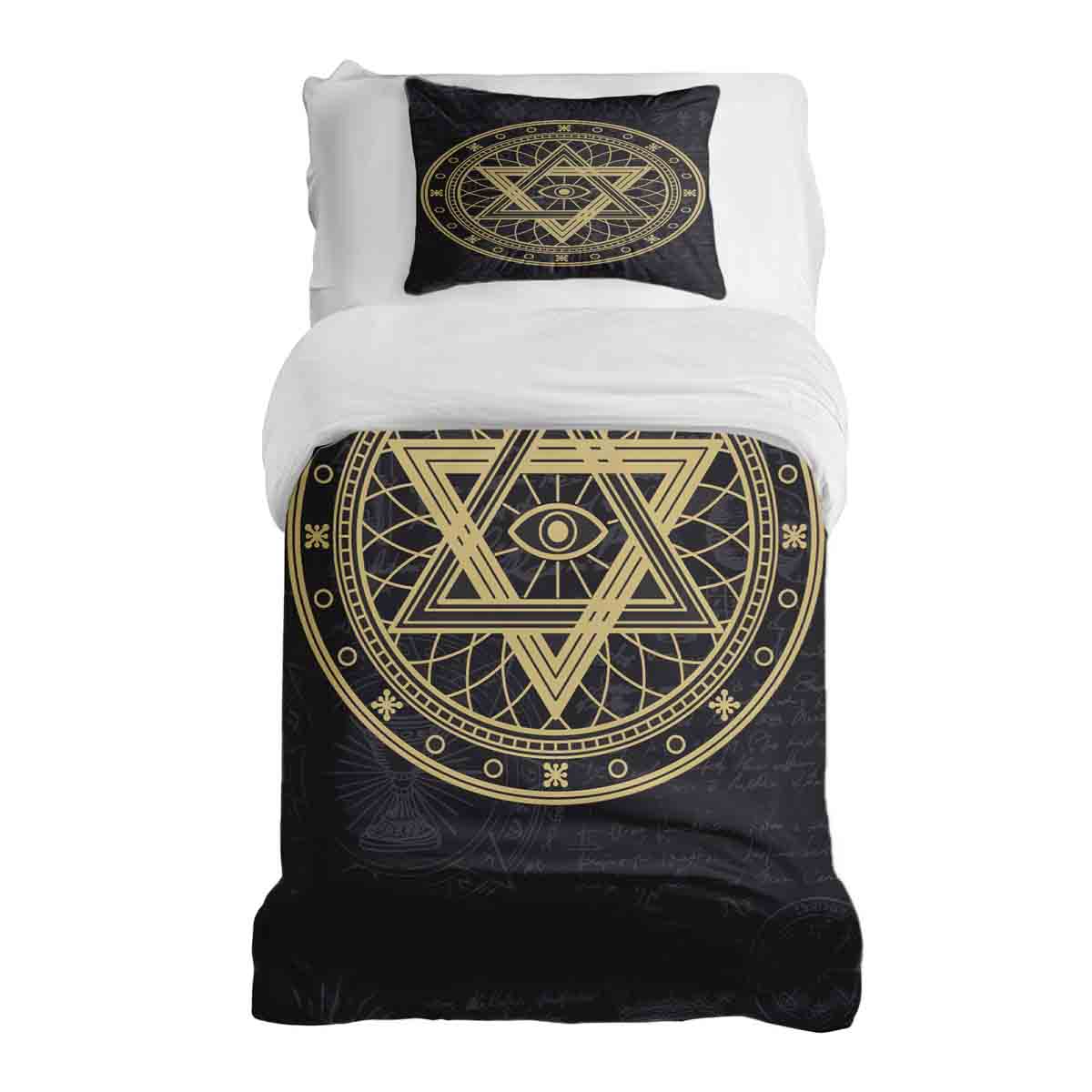 Therapy blankets bedding set star compass