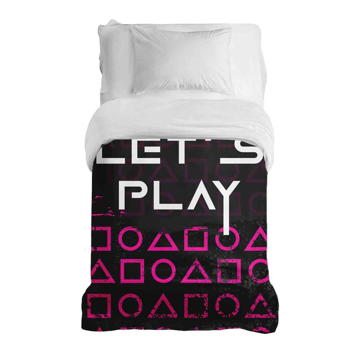 Couverture thérapeutique originale - Housse en coton Let's Play