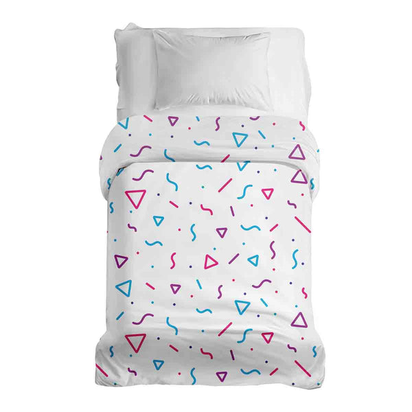 Original therapy blanket - cotton cover with many shapes