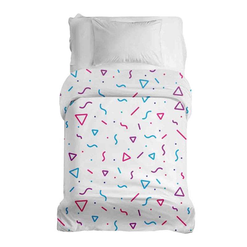 Original therapy blanket - cotton cover with many shapes