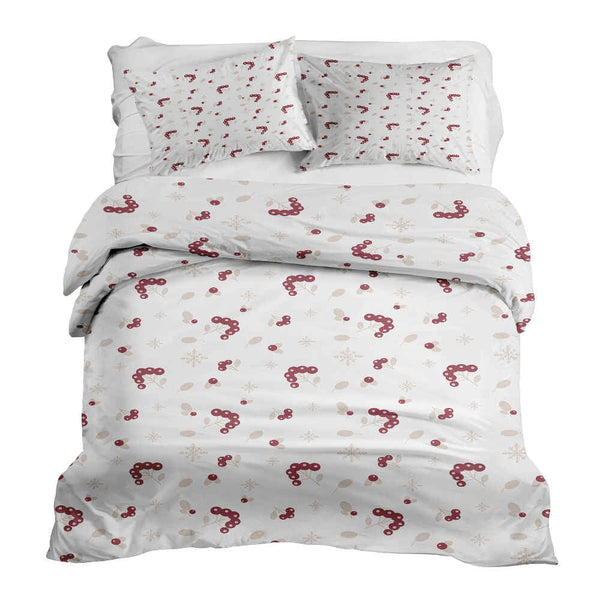 Therapy blanket bedding set with berry bush