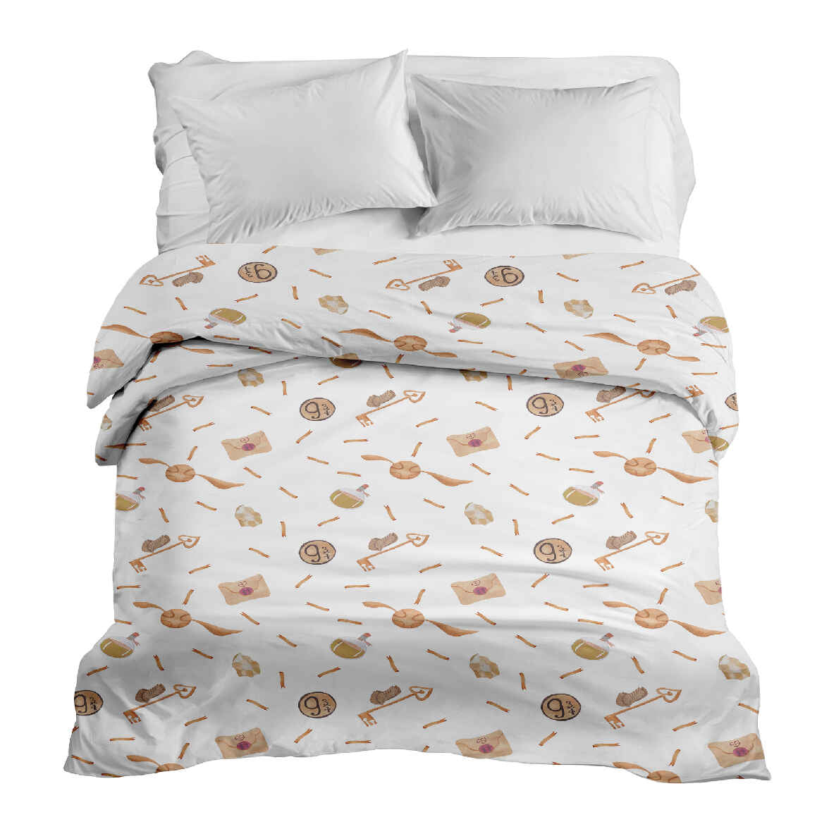 Original therapy blanket - cotton cover white with Schnatz