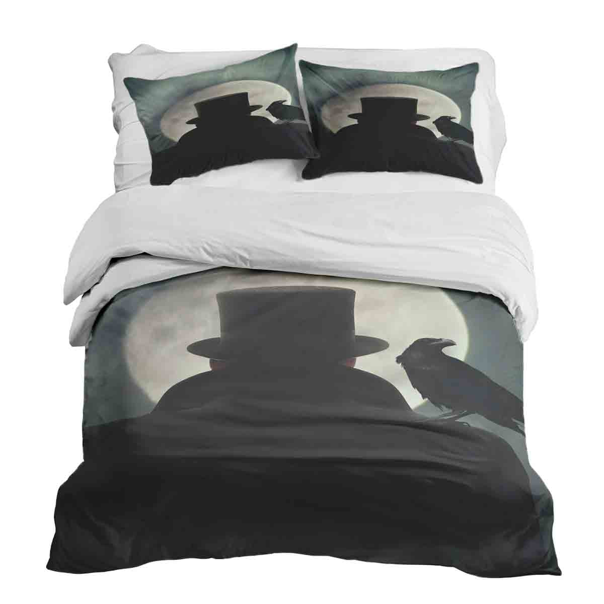 Ensemble de literie couverture thérapeutique Homme au clair de lune