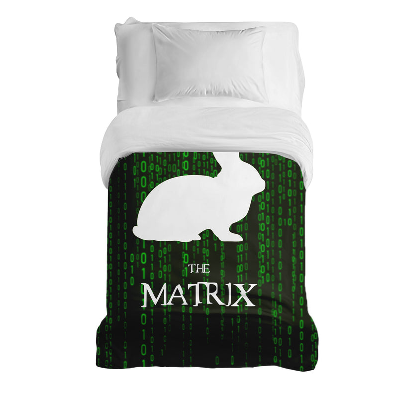 Original therapy blanket - cotton cover Matrix Code green