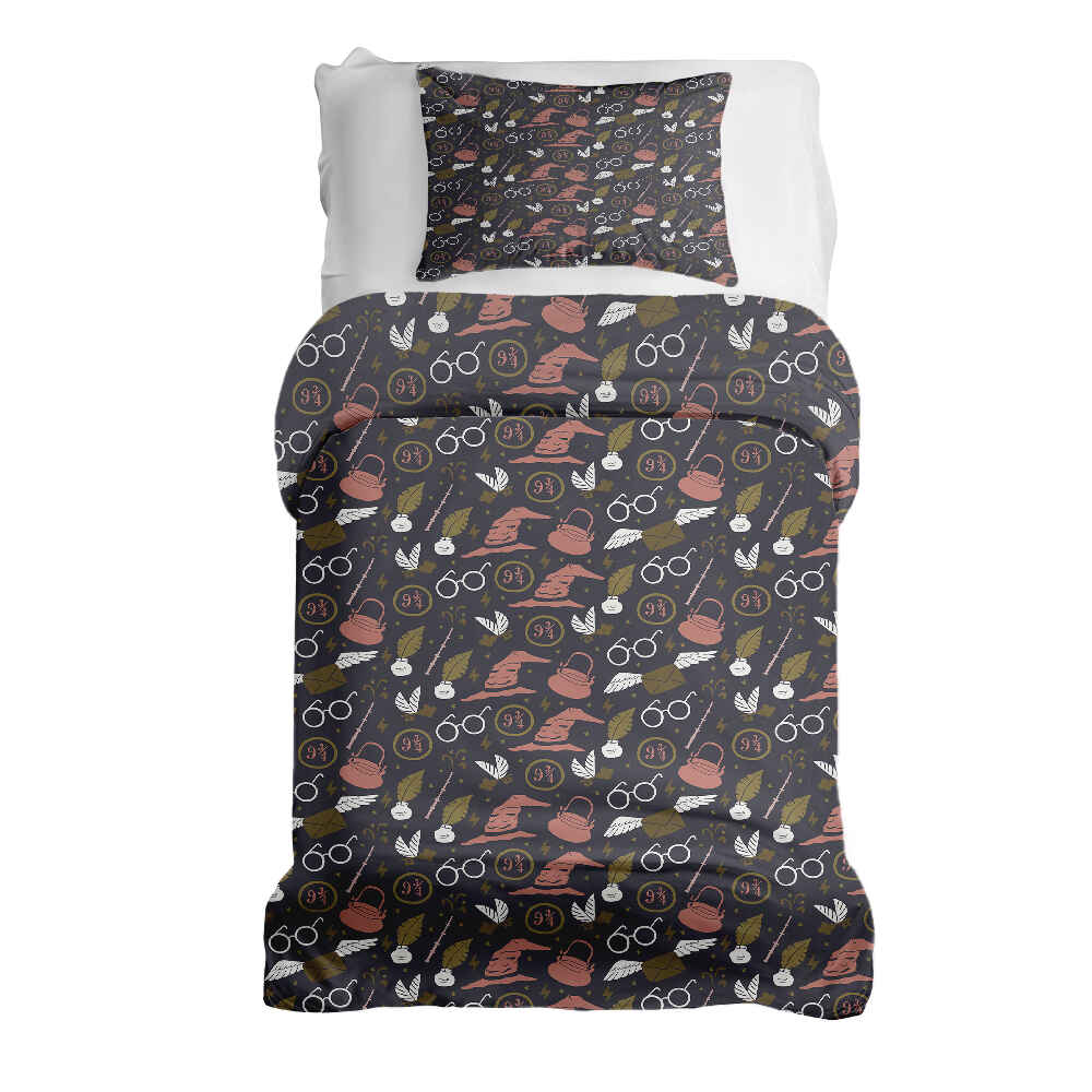 Therapy blankets bedding set black magic