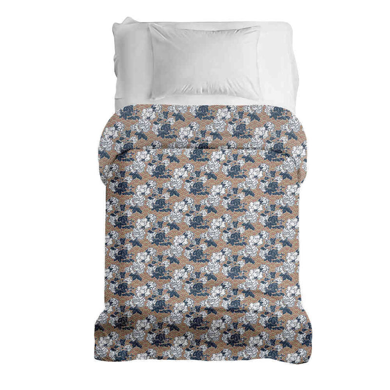 Original therapy blanket - cotton cover with flowers