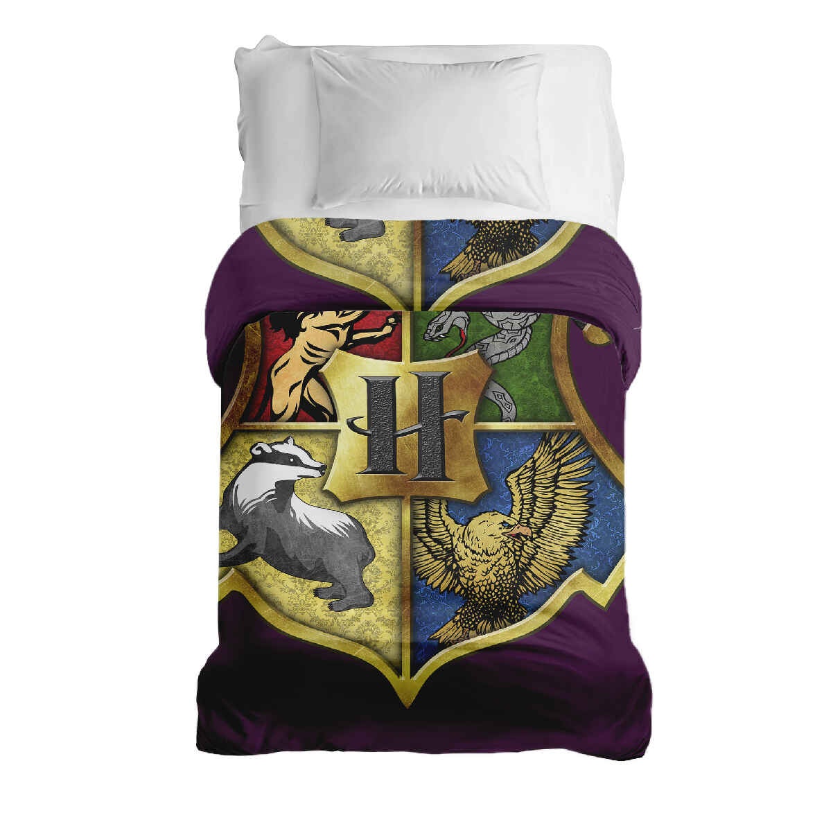 Original therapy blanket - cotton cover Hogwarts houses