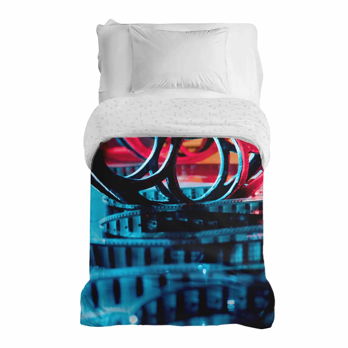Couverture thérapeutique originale - Housse en coton avec mécanisme d'horloge