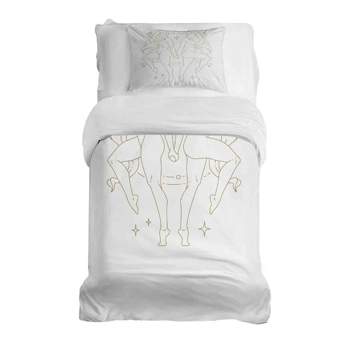 Couette thérapeutique Ensemble de literie Constellation Gémeaux