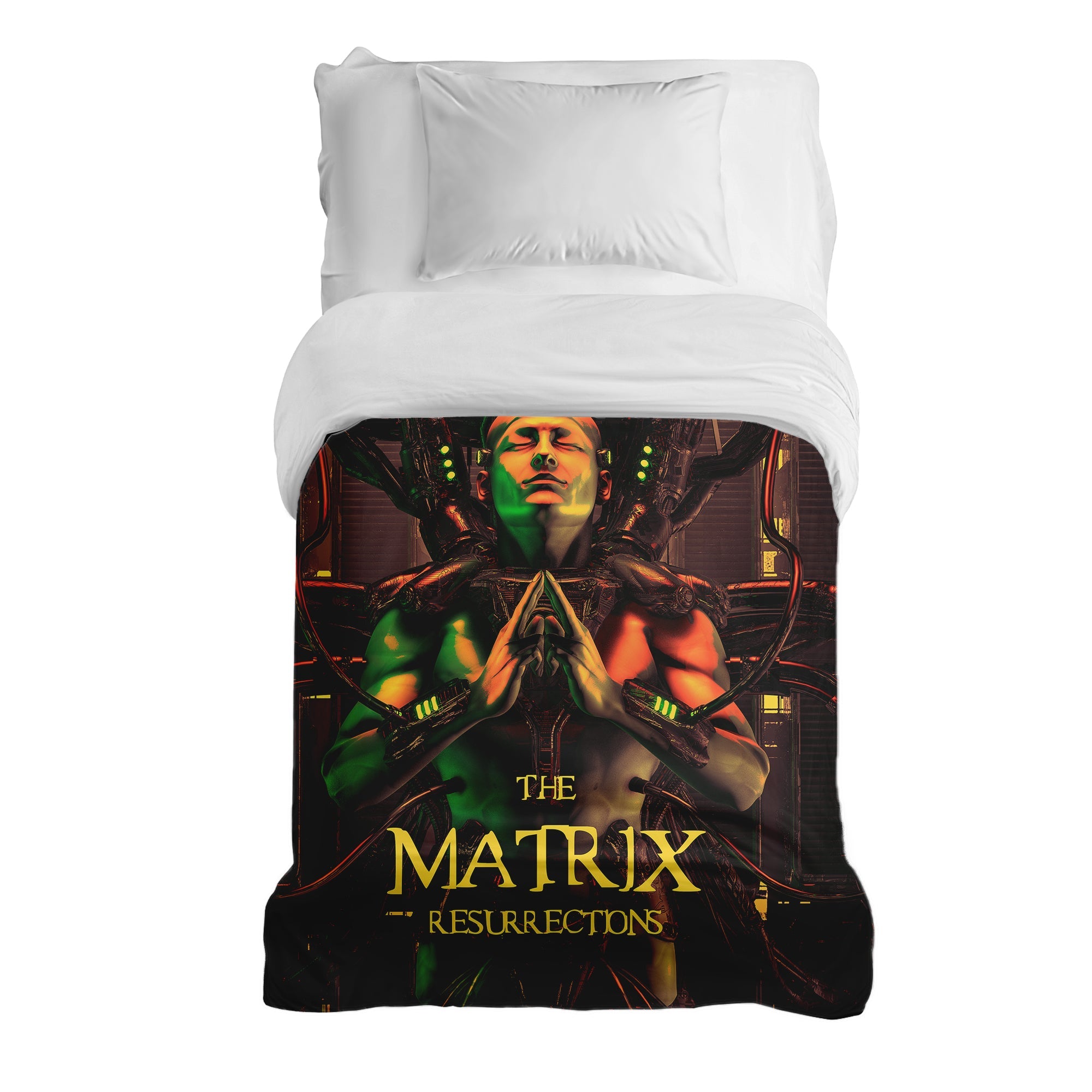 Couverture thérapeutique originale - Housse en coton marron Matrix