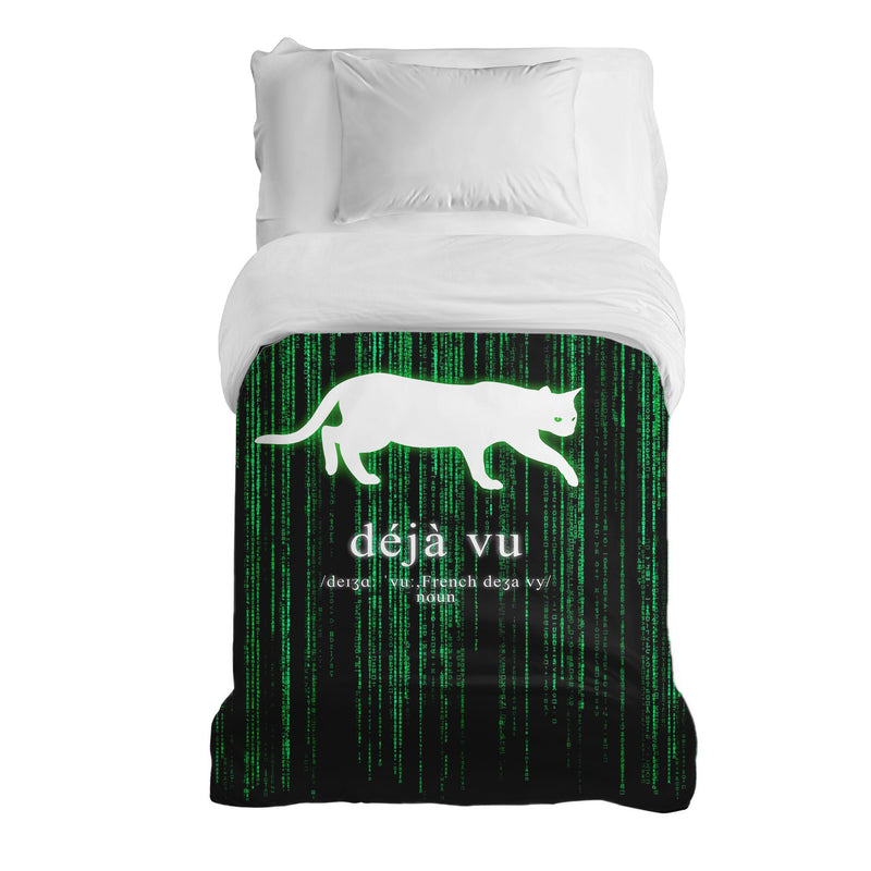 Original therapy blanket - cotton cover green Déjà-Vu