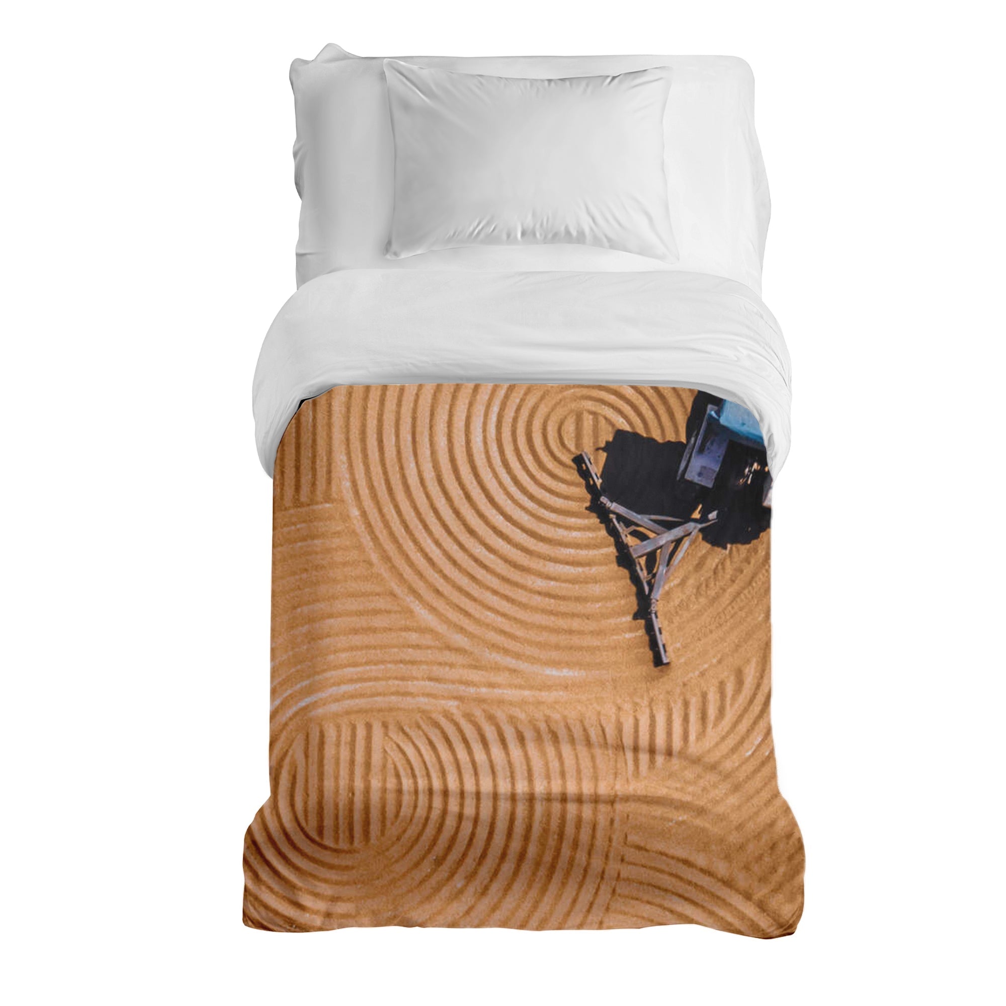 Original therapy blanket - cotton cover circles in the field