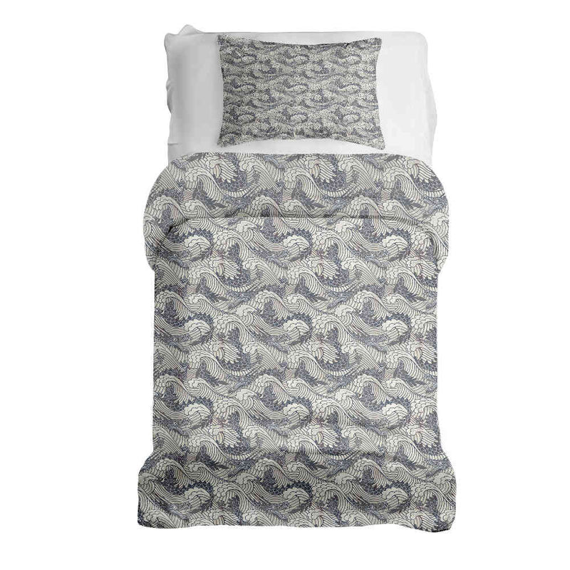 Therapy blankets bedding set stormy sea