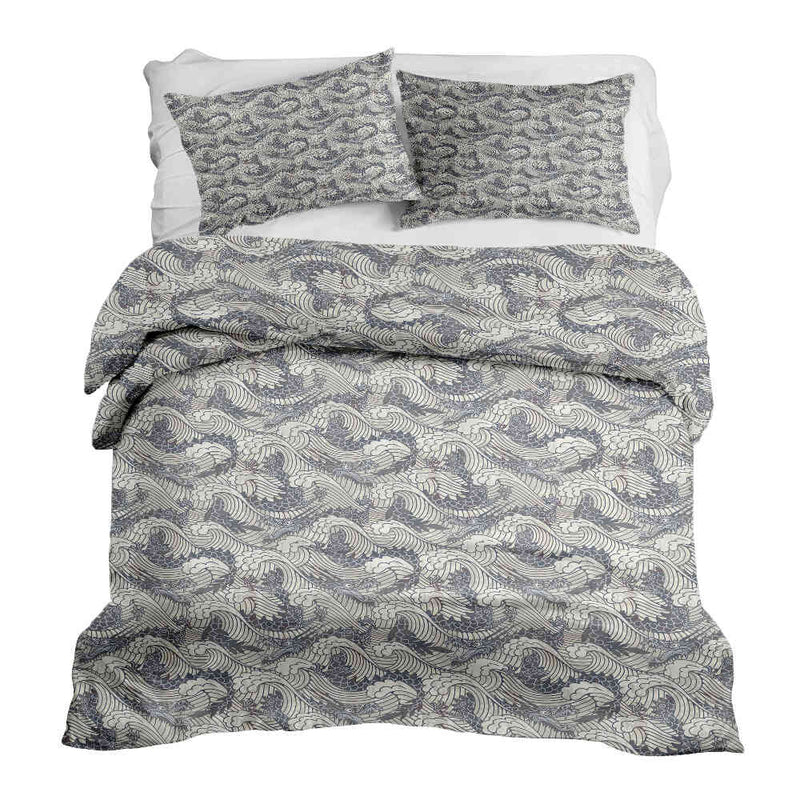 Therapy blankets bedding set stormy sea