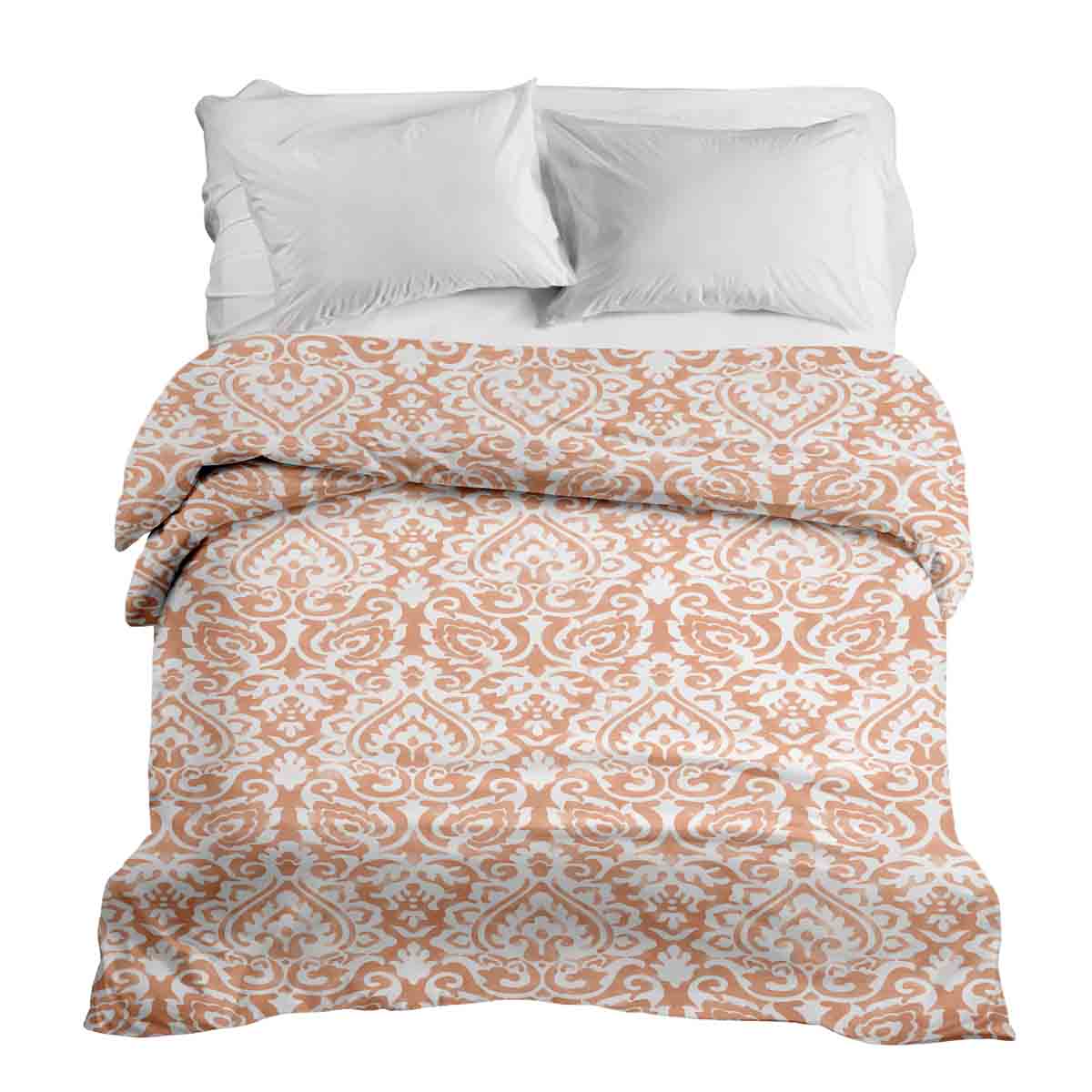 Original therapy blanket - cotton cover boho orange
