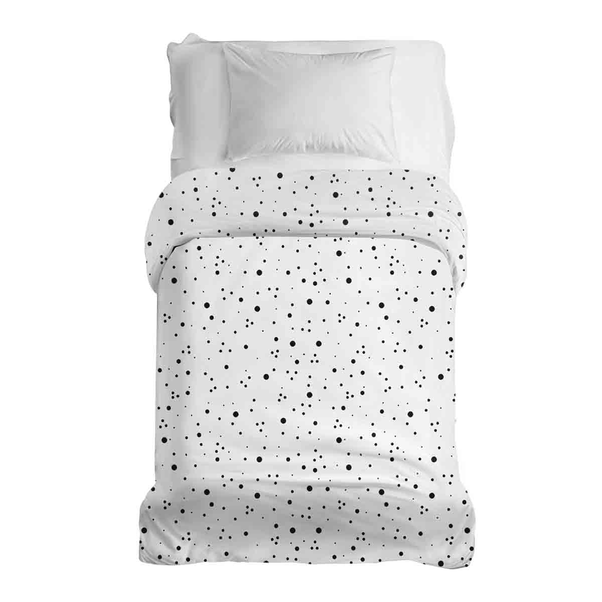 Couverture thérapeutique originale - Housse en coton à pois dalmatien