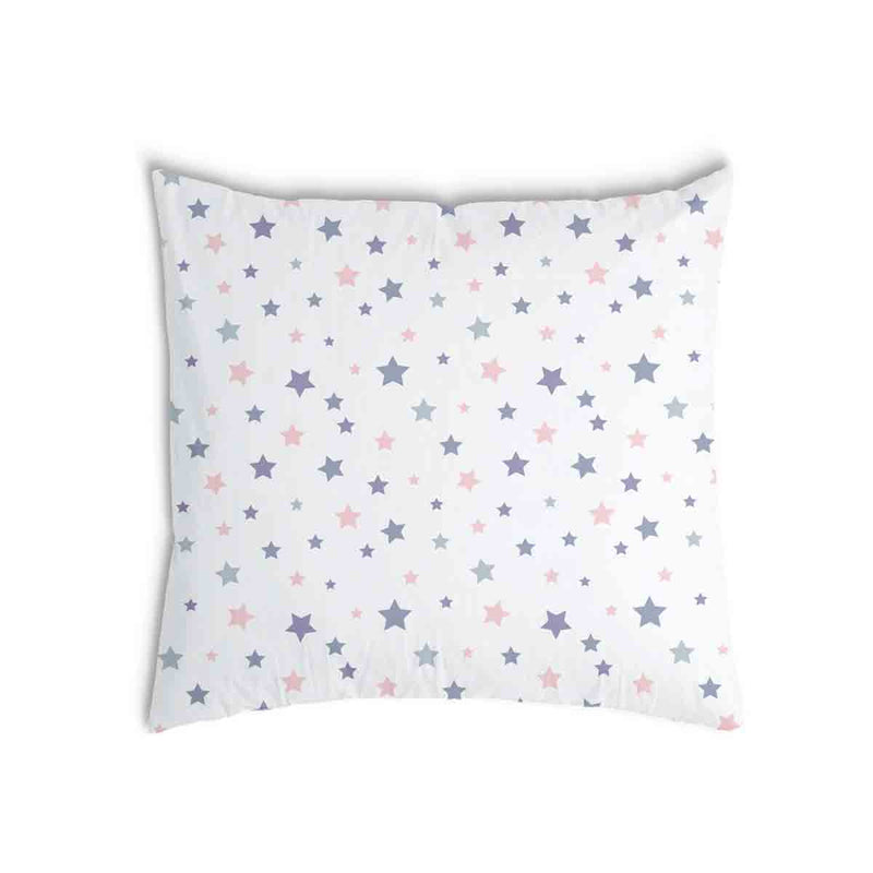 White health pillow with stars