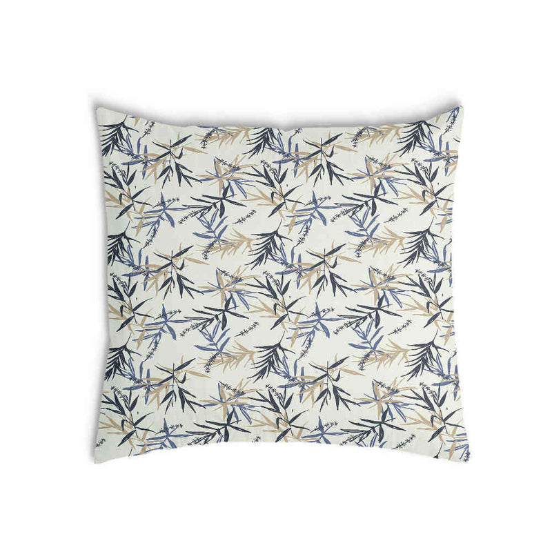 Health Pillow Leaf Pattern Beige