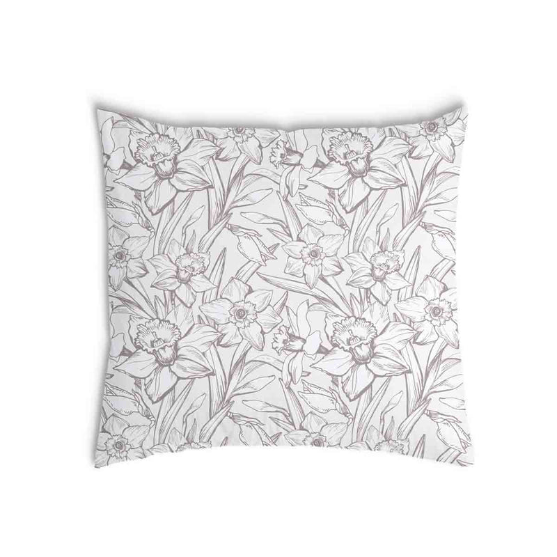 Health pillow with daffodils