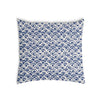 Health pillow blue wave pattern