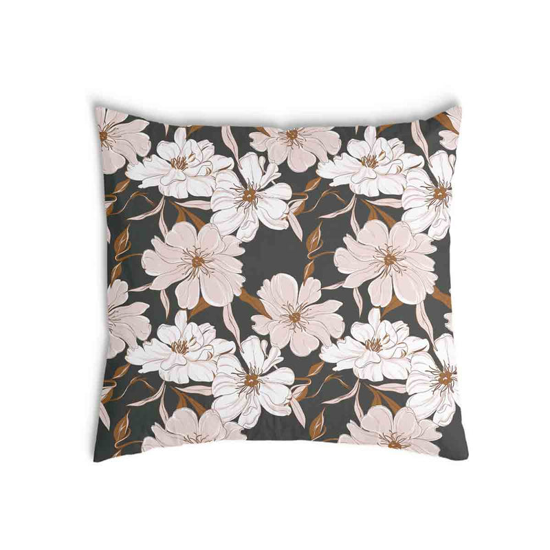 Health pillow with pink aster flowers
