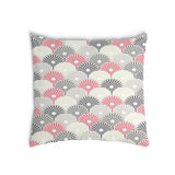 Health pillow colorful abstract flowers