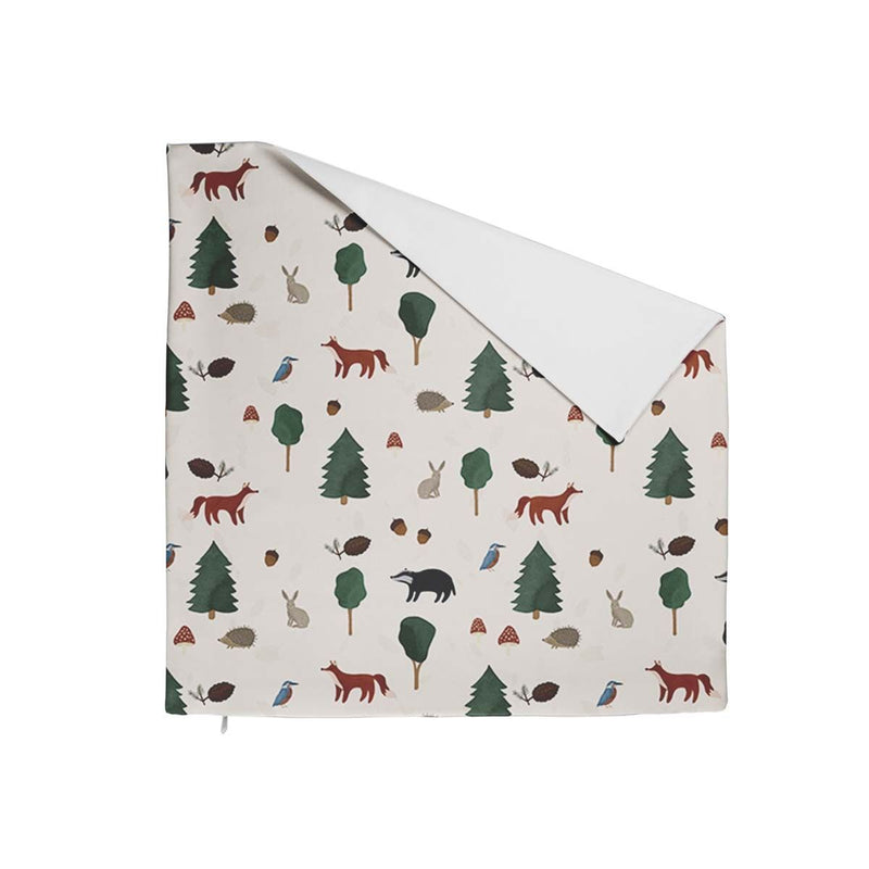 Health pillow forest animals