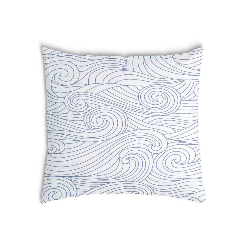 Health pillow blue waves