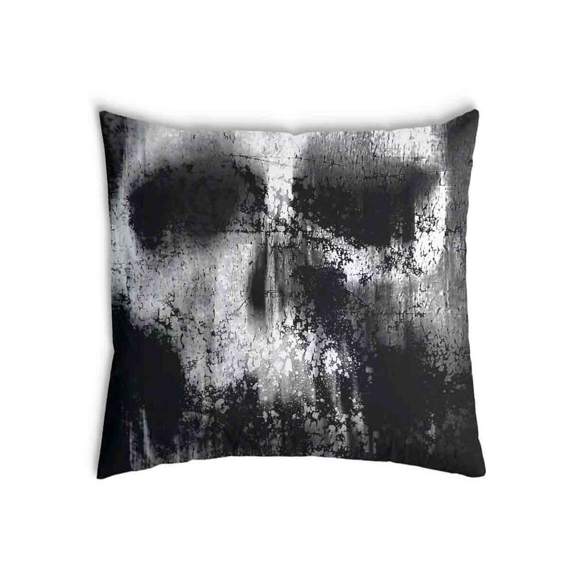 Health pillow black with mottled pattern