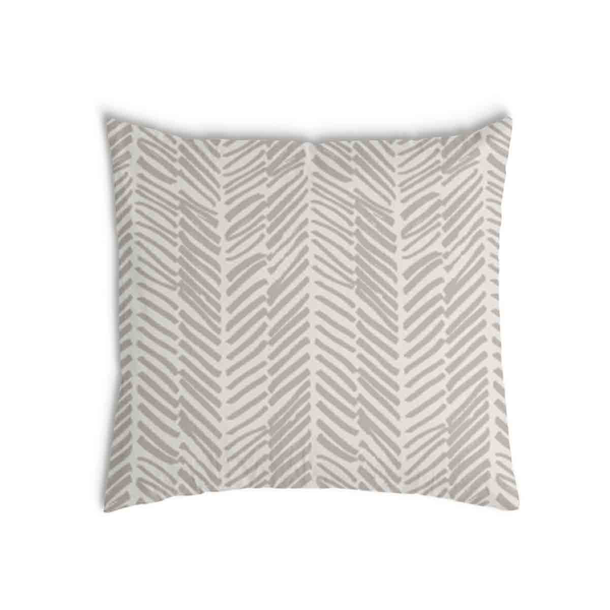 Coussin de santé beige avec rayures