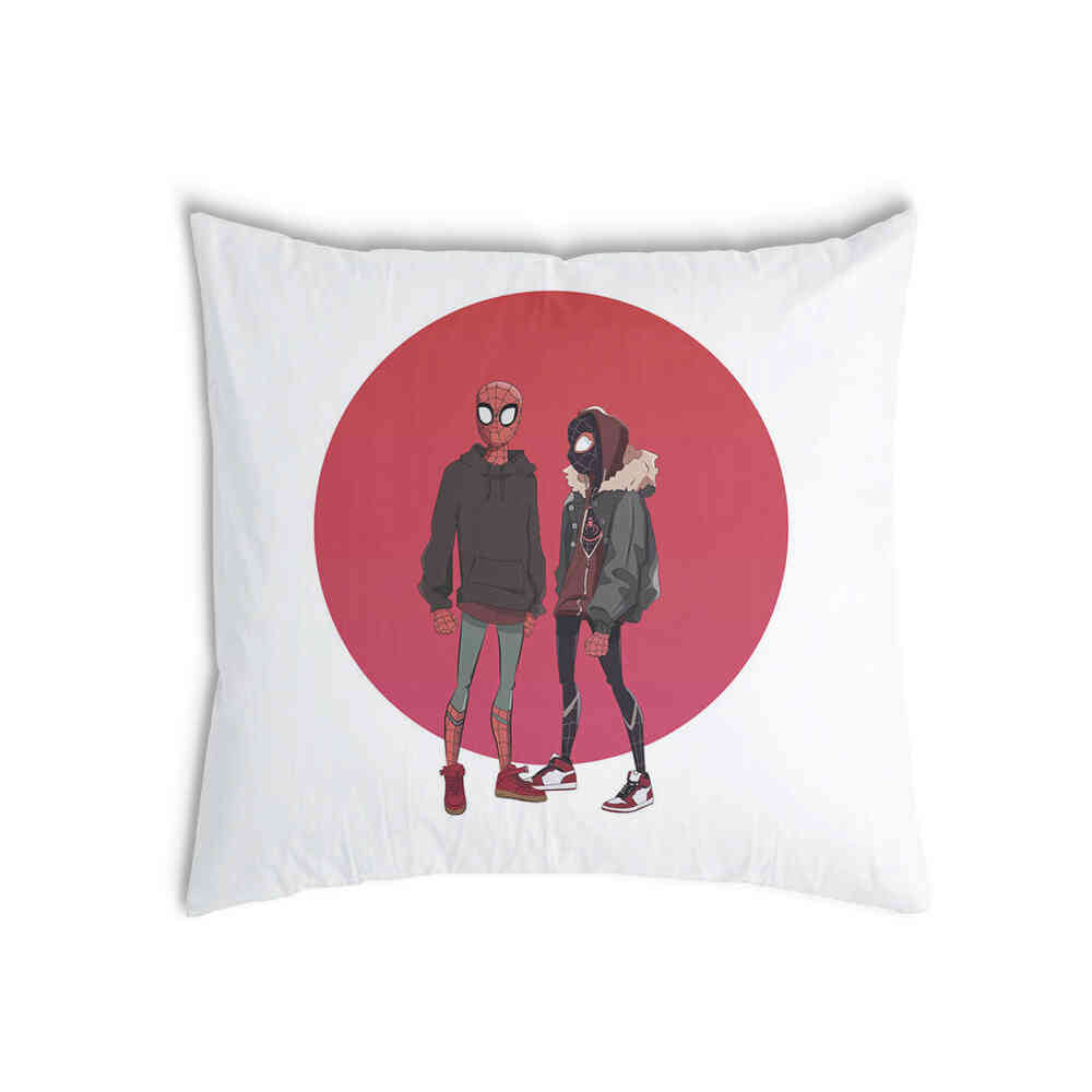 Coussin de santé blanc avec Spiderman