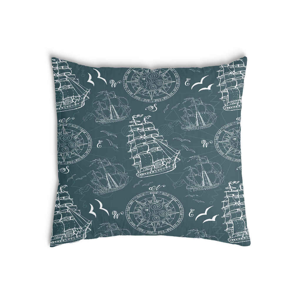 Coussin de santé avec des bateaux