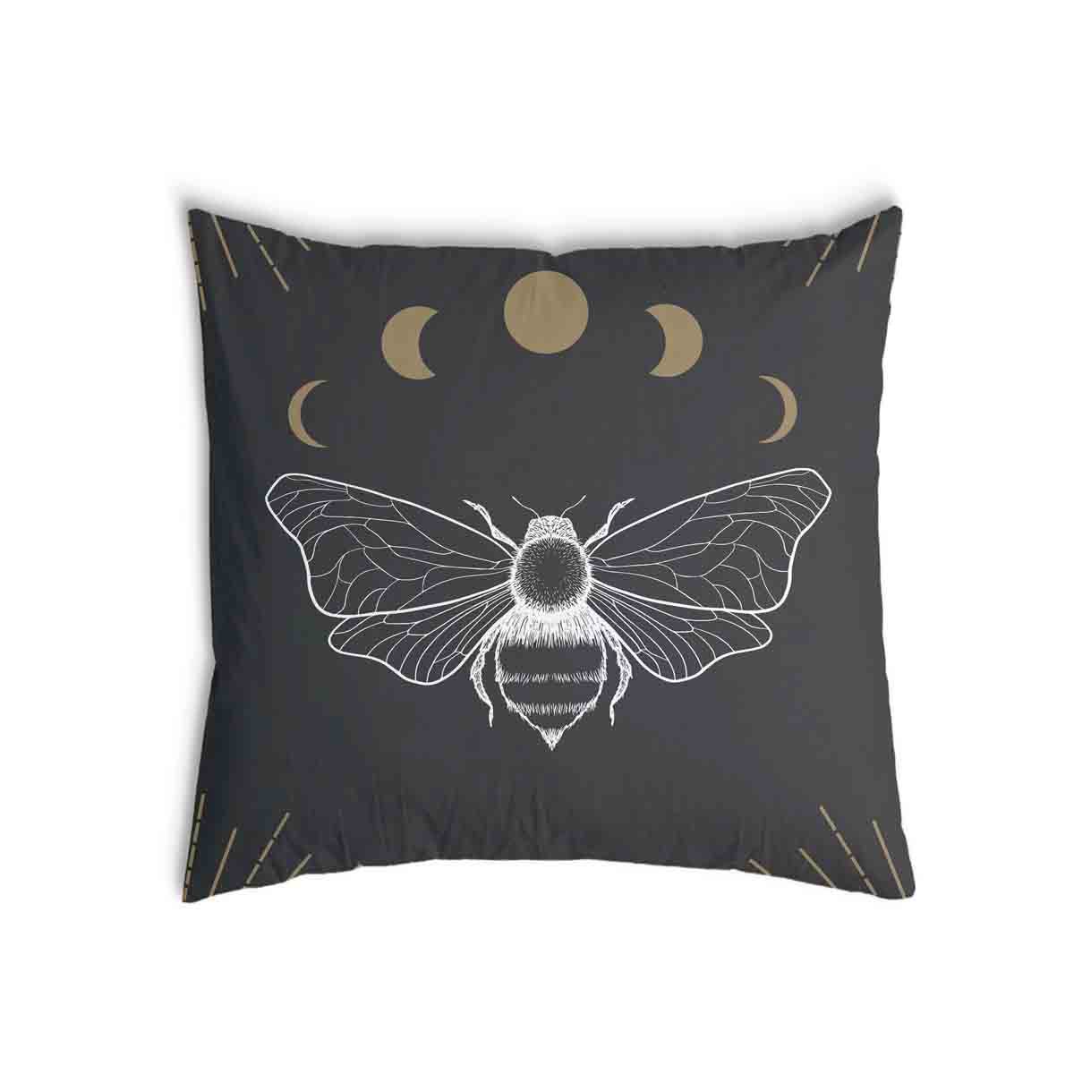 Coussin de santé noir avec mite