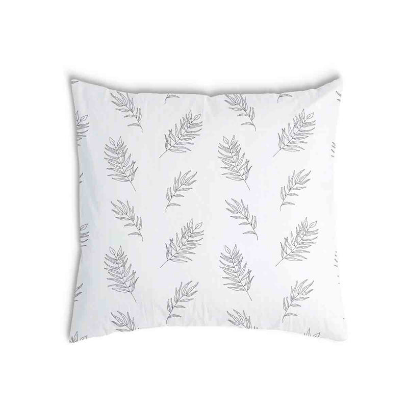 Health pillow white with gray branches