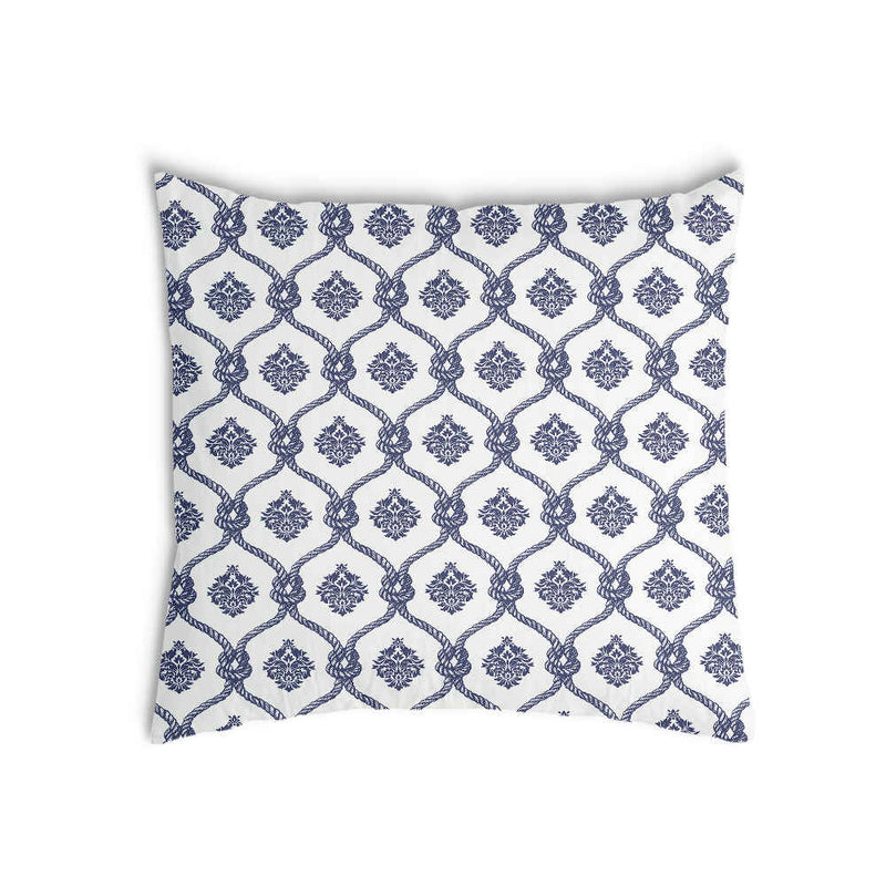 Health pillow with blue sailor pattern