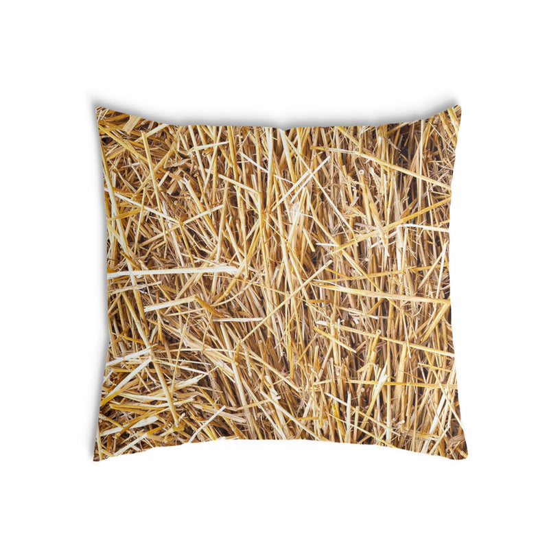 Health pillow with hay