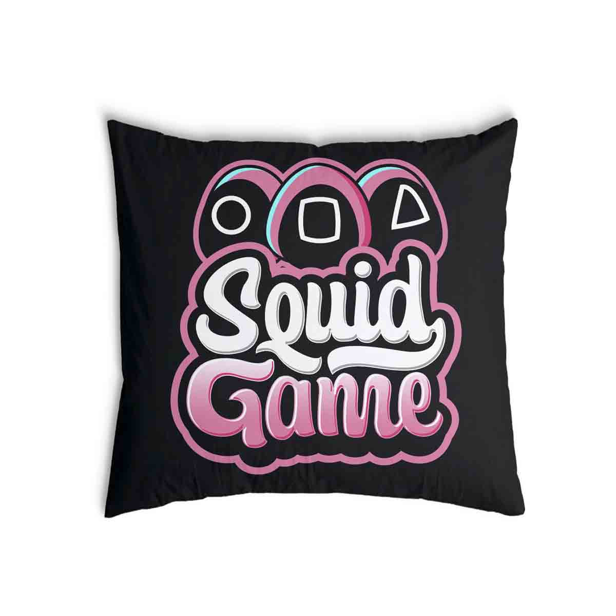 Health Pillow Black Squid