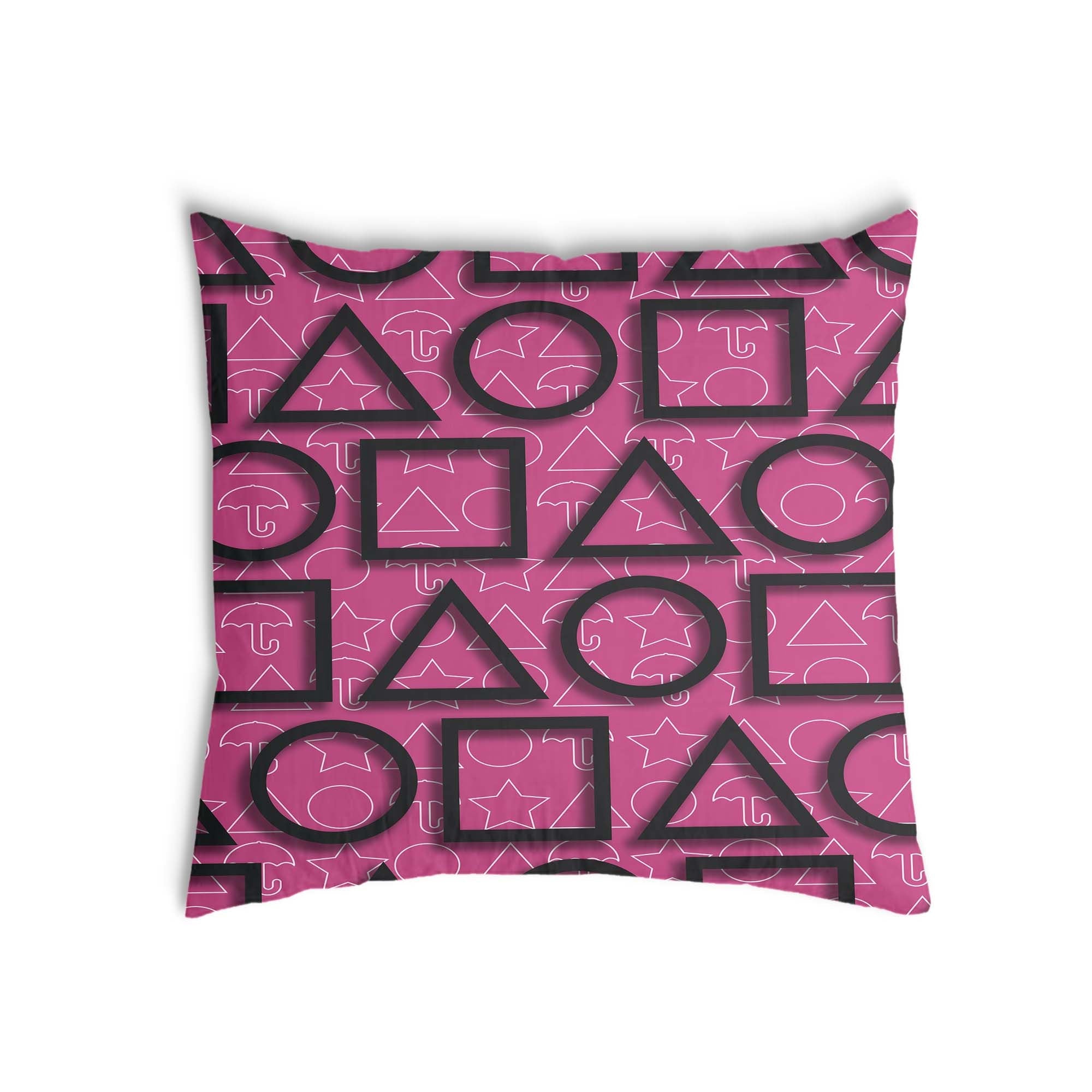 Health Pillow Pink Squid