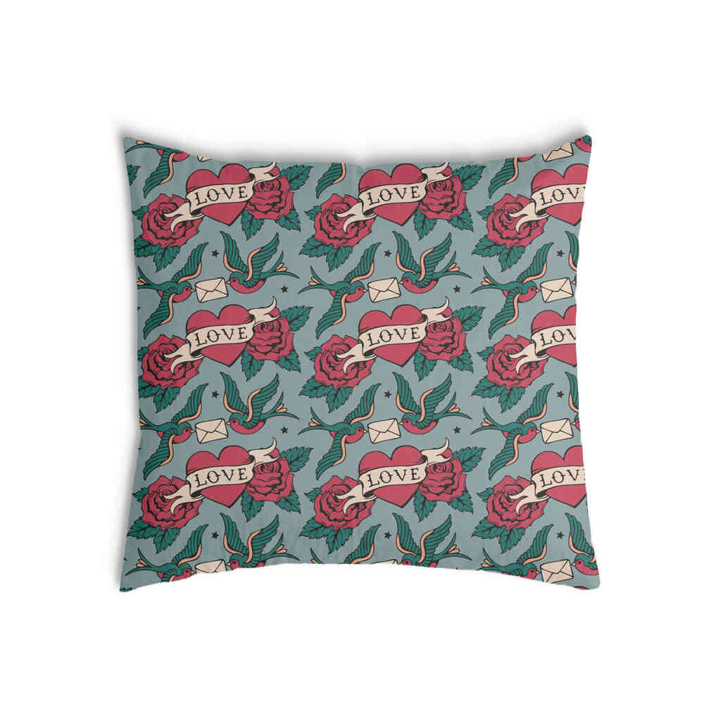 Health Pillow Love Tattoo