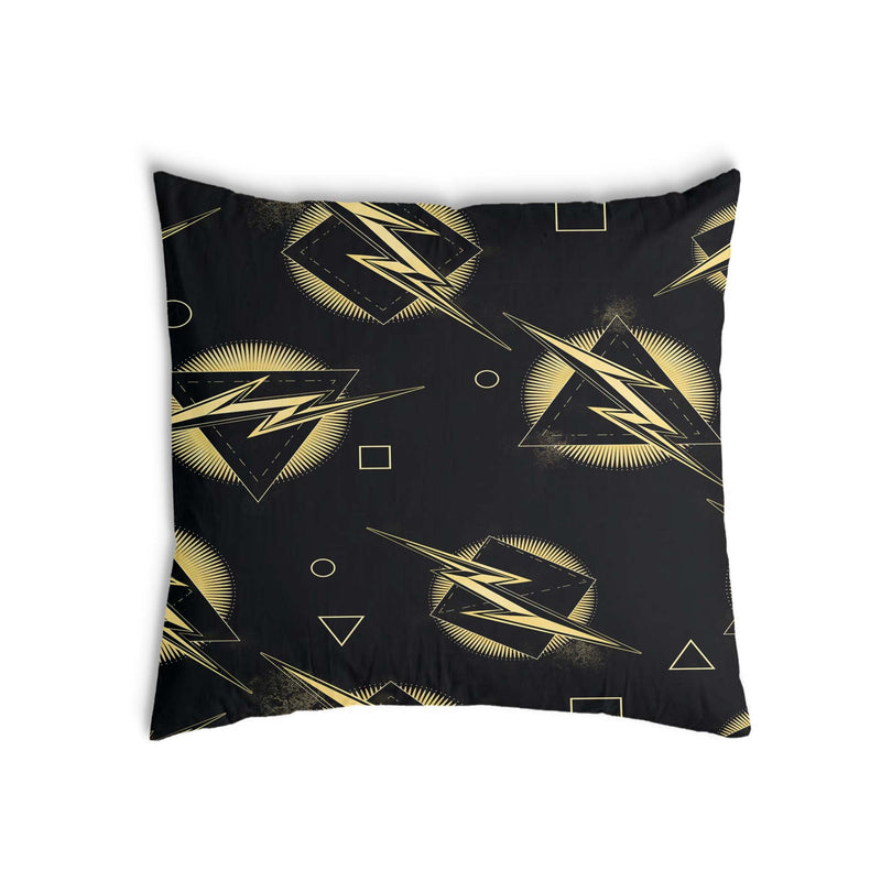 Health pillow yellow lightning bolt