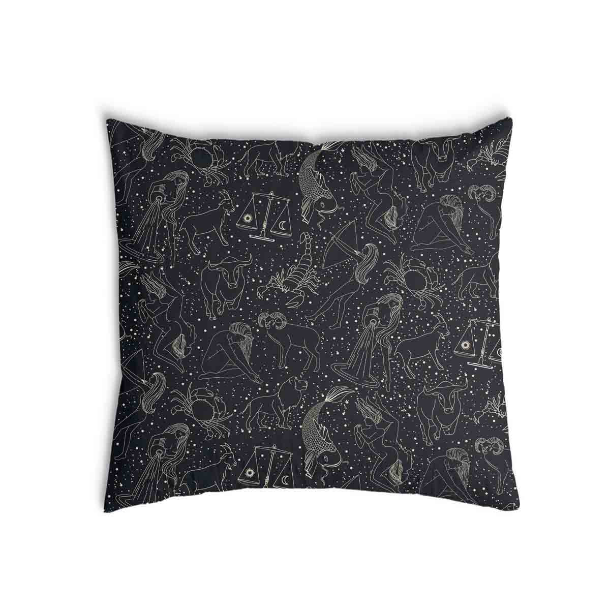 Health Pillow Black Horoscope