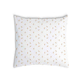 Health pillow white with straws