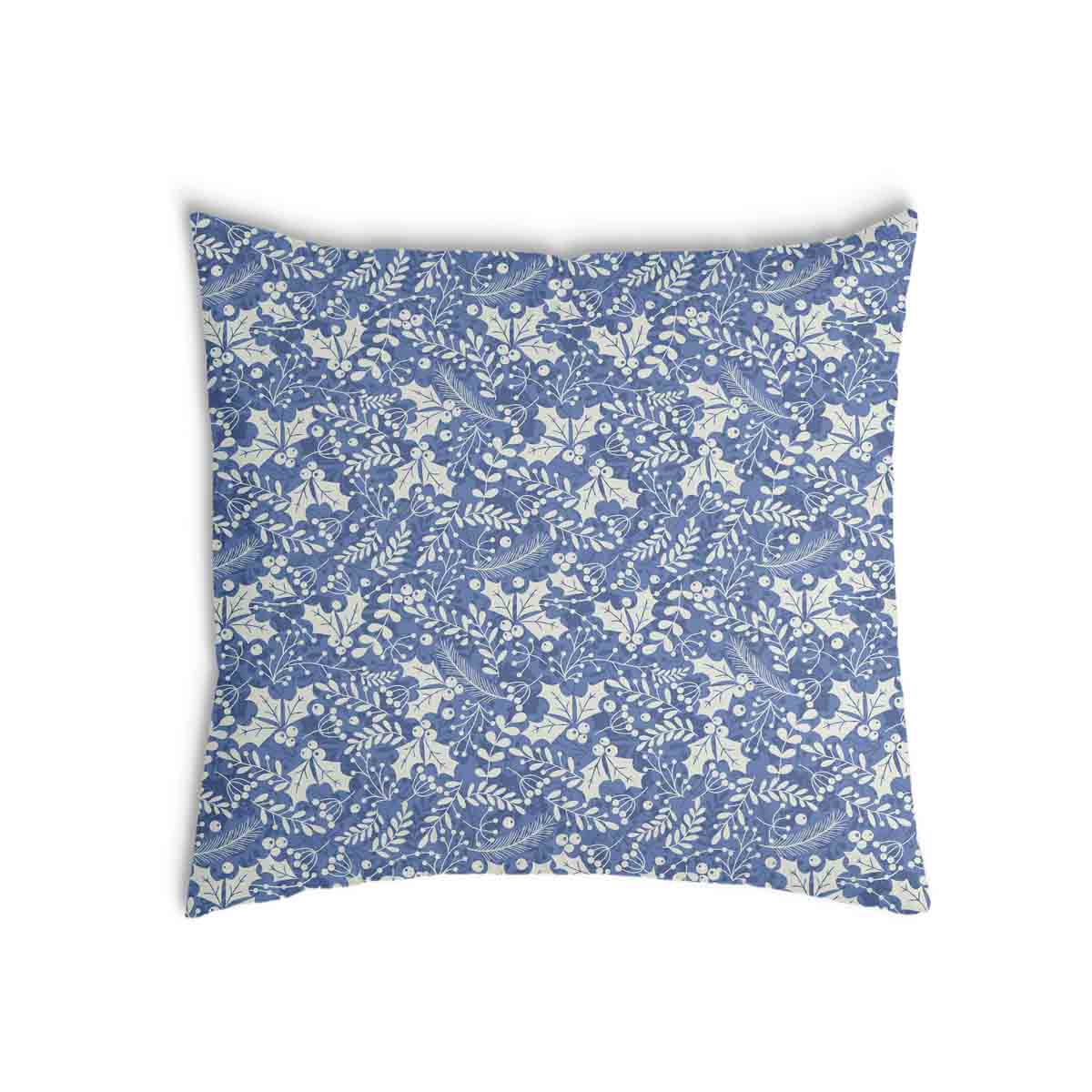 Health Pillow Blue Christmas