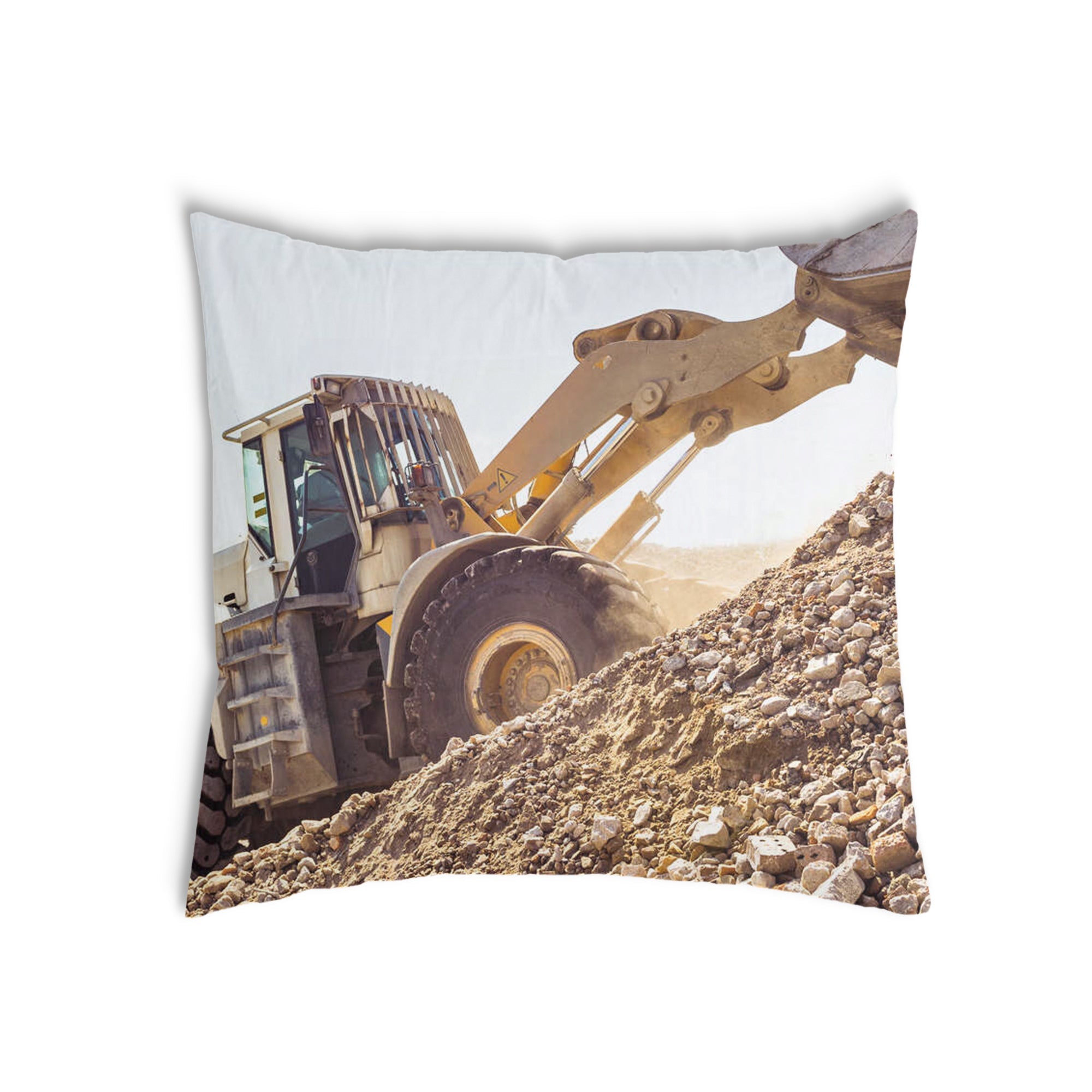 Health pillow tractor on the mountain