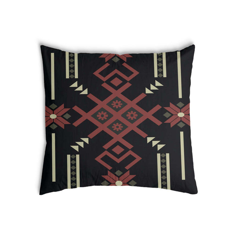 Health pillow with a large snowflake