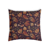 Health pillow, brown autumn leaves