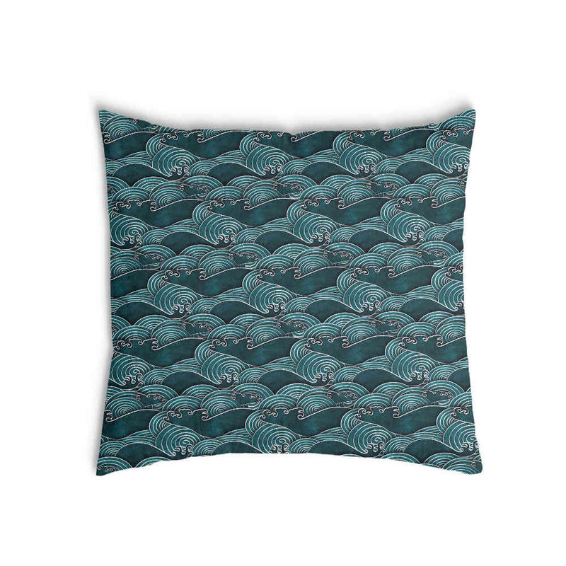 Health Pillow Waves turquoise-green