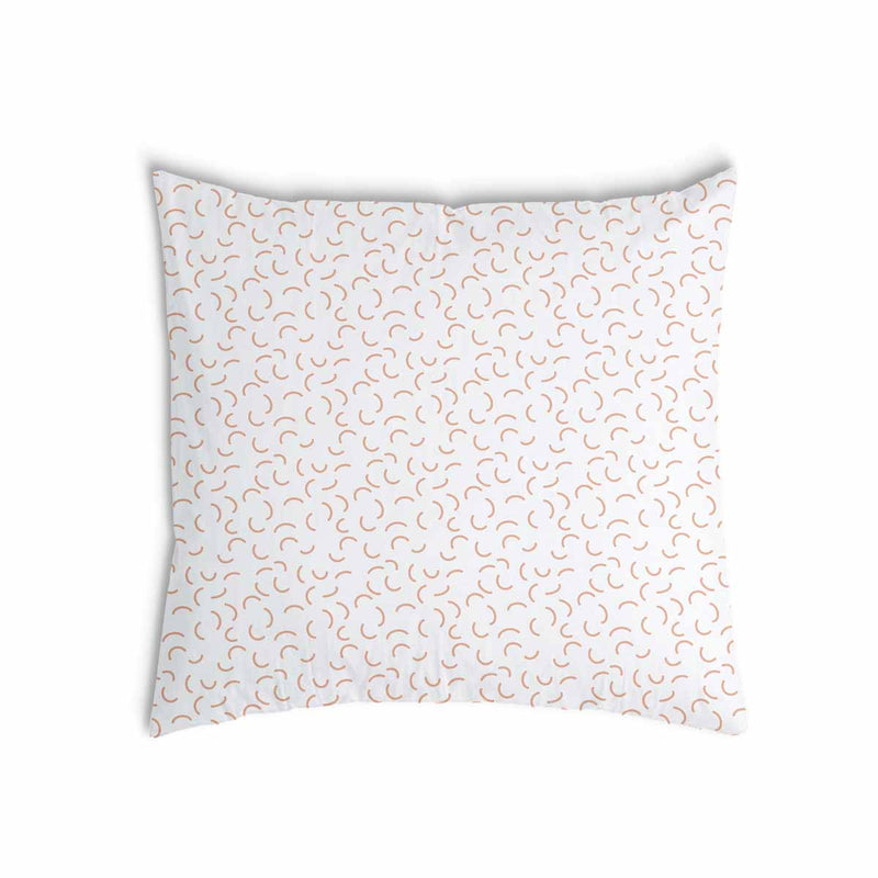 Health pillow, white with semicircles