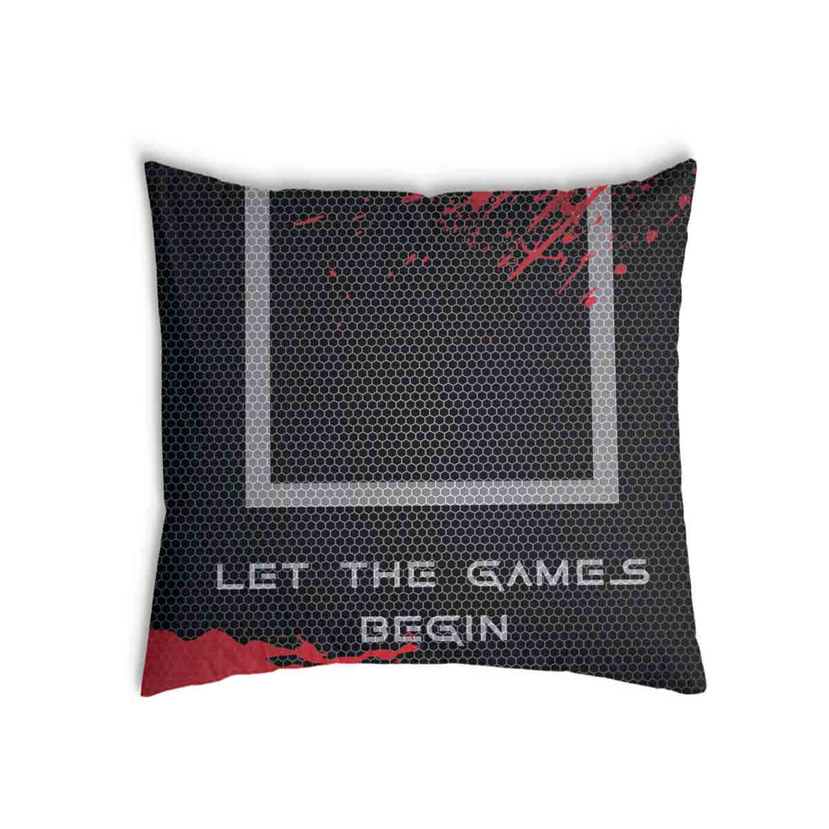 Health Pillow Black Let's Play