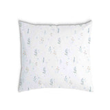 Health pillow white with spring flowers